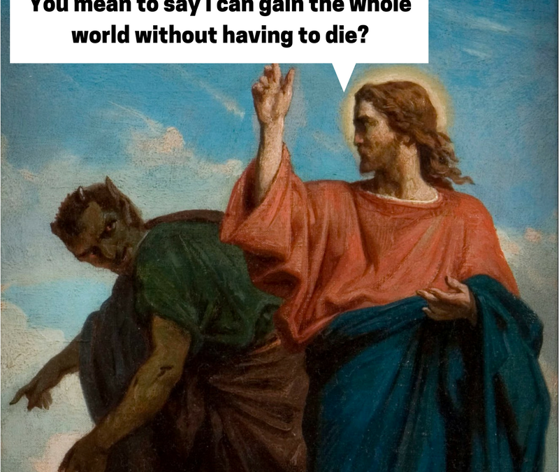Matt 4:8-11 The temptation of Christ (Not the Bible)